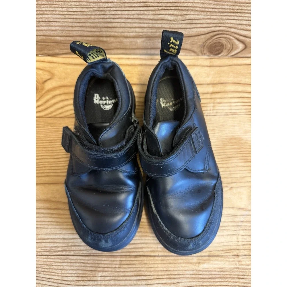 Dr Martens Air Wair Kids Toddler Easy On Strap Derby Ethan T Size 19